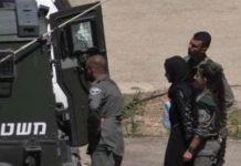 اعتقال فتاة من نابلس هددت نائب رئيس بلدية الاحتلال بالقدس عبر واتس اب