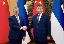 رئيس الصين يجدد دعمه للأمم المتحدة خلال لقاء رئيس وزراء فنلندا